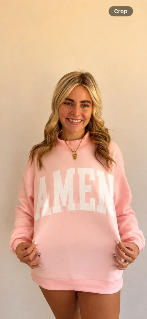 Amen Babe Reversible Mockneck