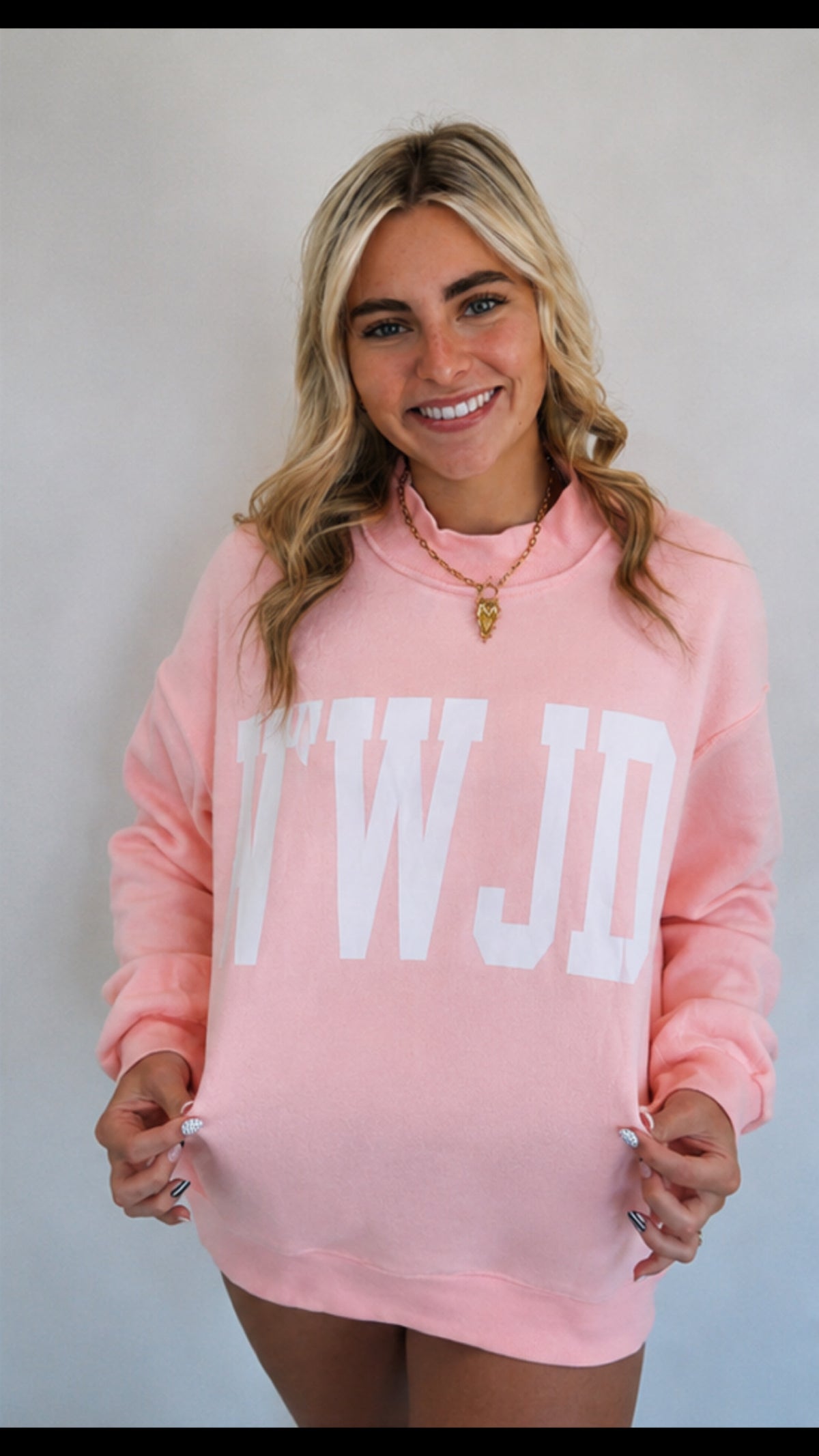Amen Babe Reversible Mockneck