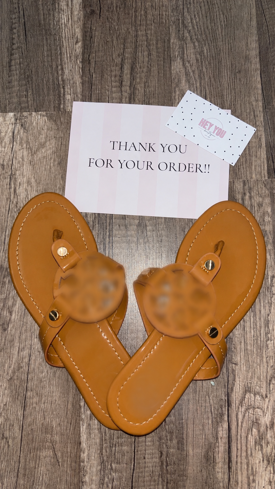 Brown Tori Burch Sandals- PREORDER