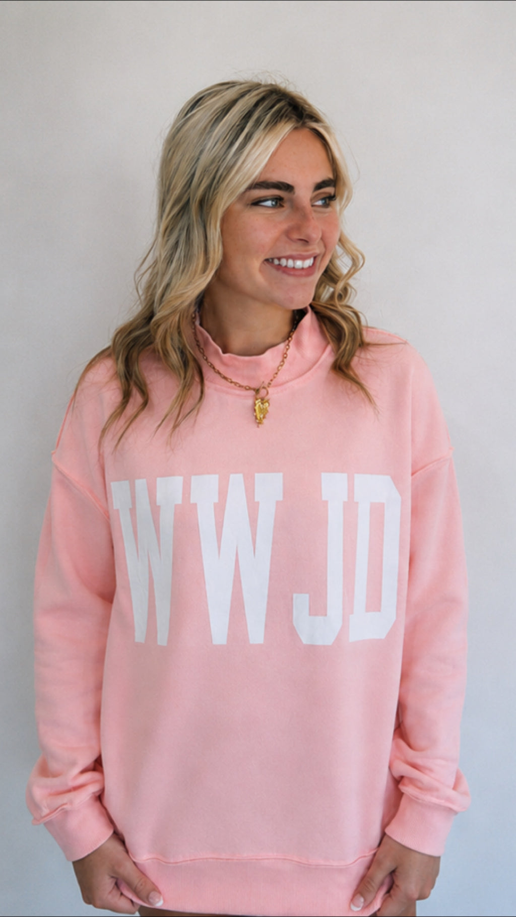 Amen Babe Reversible Mockneck